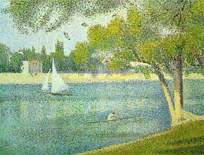 The Siene at la Grande Jatte - 乔治·修拉